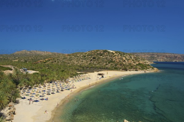 Palm Beach Vai, Crete, Greece, Europe
