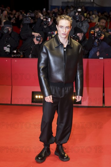 Robert Pattinson on the red carpet at the Special Gala of the film Mickey 17 at the 75th Berlinale