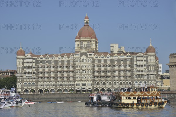 Taj Mahal Hotel, heavily damaged in a terrorist attack in November 2008, reopened in 2010, Mumbai,