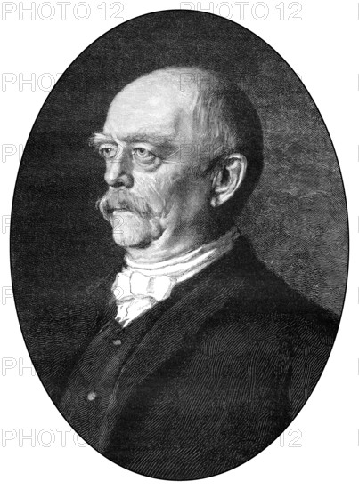 Otto Eduard Leopold von Bismarck-Schoenhausen, Prince of Bismarck, 1815-1898, Prime Minister of