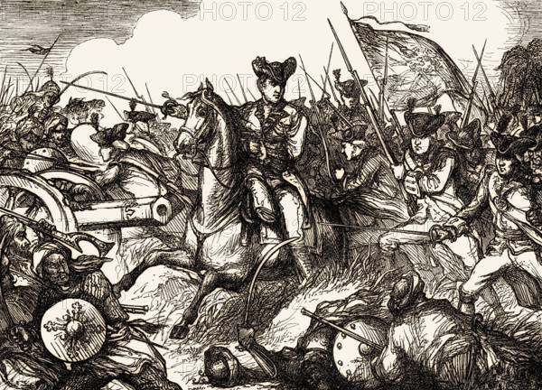 Major-General Robert Clive, Battle of Plassey, Seven Years' War, 23 June 1757, From British Battles
