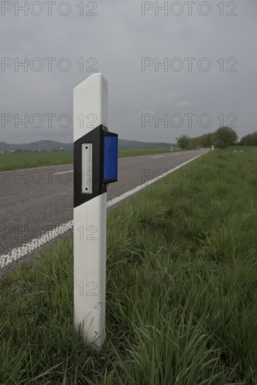 Game warning reflector, game warning device, Hohenlohe, Swabian Hall, Heilbronn-Franconia,