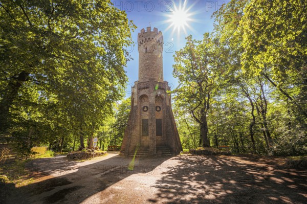 War Memorial Forstturm in Honour of the Fallen in the Franco-Prussian War at Jena Forest, Jena,