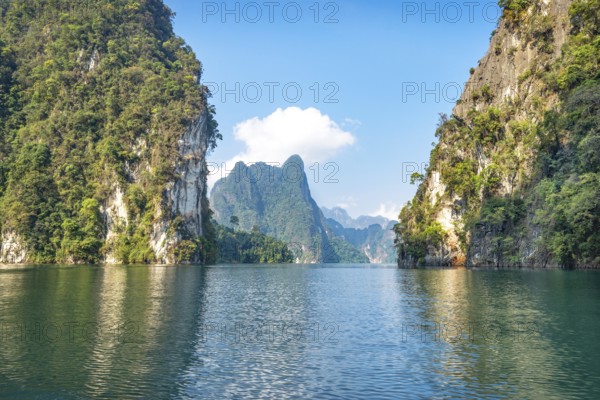 The national park Khao Sok with the Cheow Lan Lake is the largest area of virgin forest in the