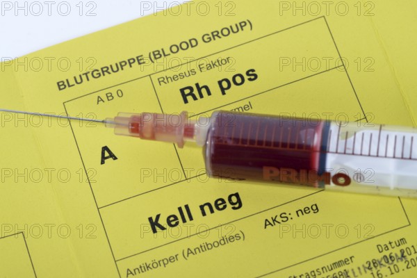 Blood group card, blood group passport, blood group, blood collection, blood sample, blood test,