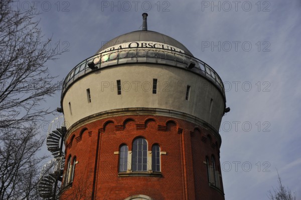 Camera Obscura in the old water tower, Mülheim an der Ruhr, North Rhine-Westphalia, Mülheim, Old