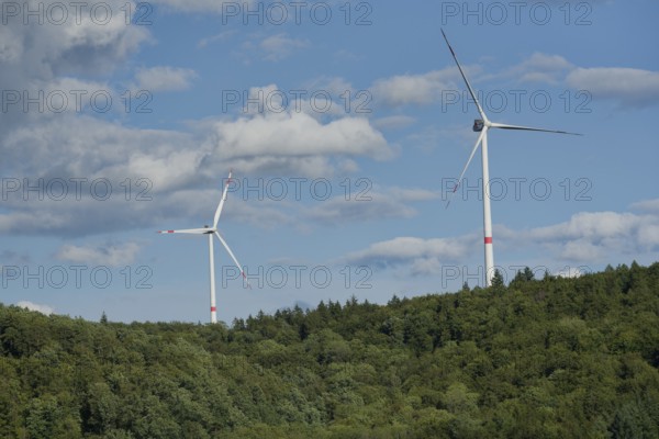 Windmills on the Bilz, Michelbach an der Bilz, Limpurger Land, Limpurger Berge, Swabian-Franconian