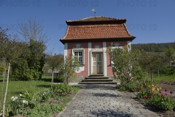 Station on the Hans and Sophie Scholl Trail in Forchtenberg, Kochertal, Kocher, Hohenlohe,