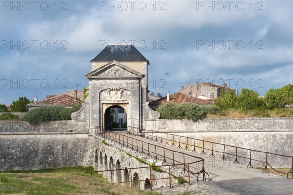 Saint Martin en Re Fortification, Campani Gate, Saint Martin en Re, Ile de Re, Department Charente