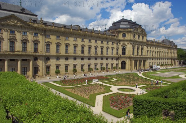 Wurzburg, Würzburg, Residenz, Würzburg Residenz, Hofgarten Park, Hof Garden, UNESCO World Heritage