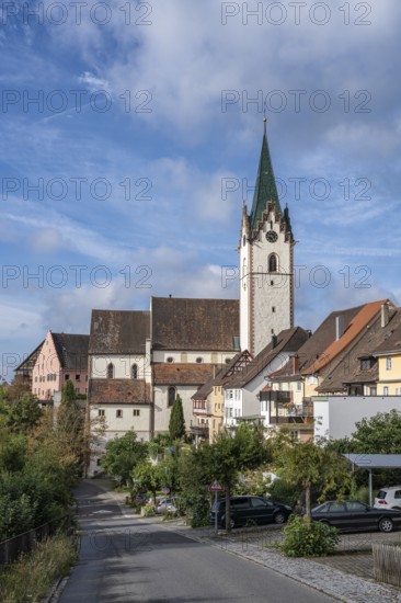 Old Town and Church of the Assumption of the Virgin Mary, Engen, Constance County,