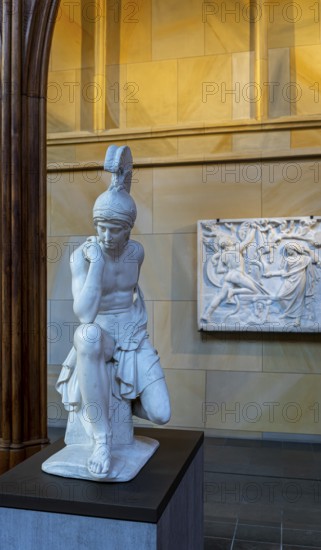 Interior photograph, Friedrichswerder Church, permanent exhibition 19th century Sculpture, Berlin,