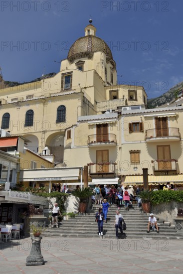 Santa Maria Assunta Church, Positano, Amalfi Coast, Costiera Amalfitana, Province of Salerno,