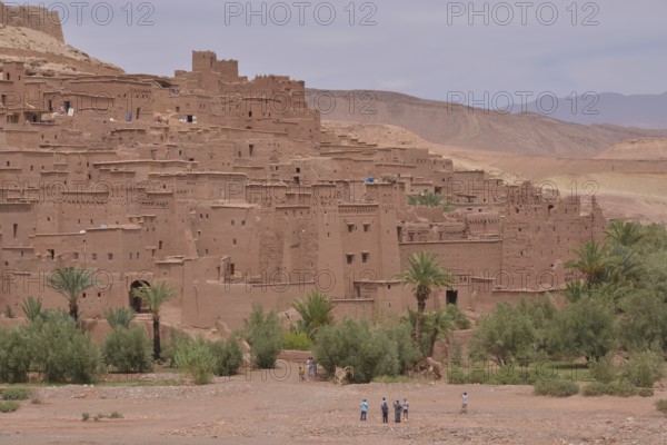 Kasbah or Ksar of Ait-Ben-Haddou, UNESCO World Heritage Site, Aït-Ben-Haddou, Souss-Massa-Draâ