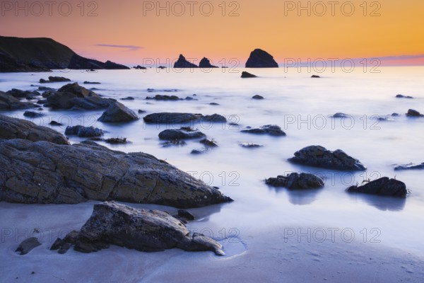 Rocky coast in the north-west of Scotland