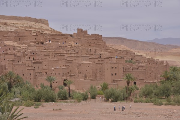 Kasbah or Ksar of Ait-Ben-Haddou, UNESCO World Heritage Site, Aït-Ben-Haddou, Souss-Massa-Draâ