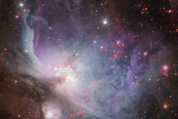 Endless universe with stars and galaxies in outer space. Cosmos art. Elements of this image