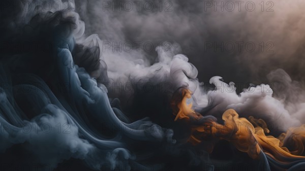 Creative Abstract fire smoke background. Abstract smoke waves Backgrounds. Abstract Backgrounds