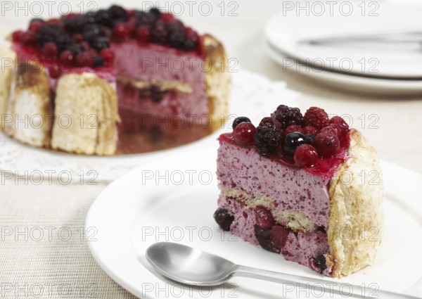 Red fruits Charlotte