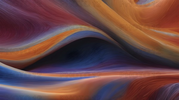 Artifical Intelligence generated wave design background. Abstract background wavy lines background