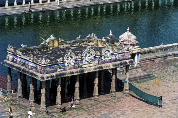 Thillai Nataraja temple in Chidambaram, Tamil Nadu, South India, India, Asia