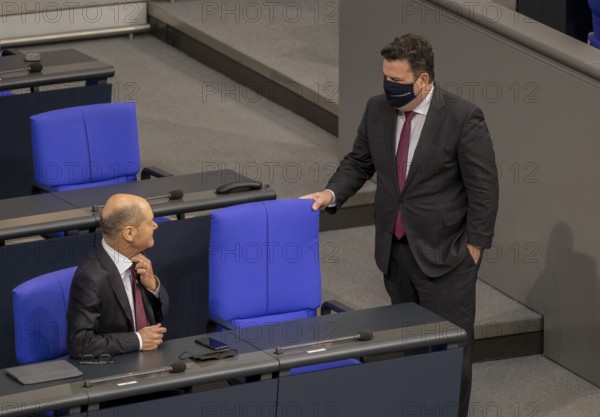 Germany, Berlin, 18. 12. 2020, Olaf Scholz, Vice Chancellor and Minister of Finance (SPD),