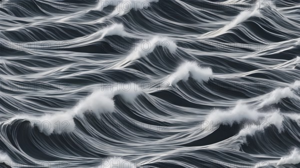 Artifical generated wave design background. Abstract background wavy lines background Abstract