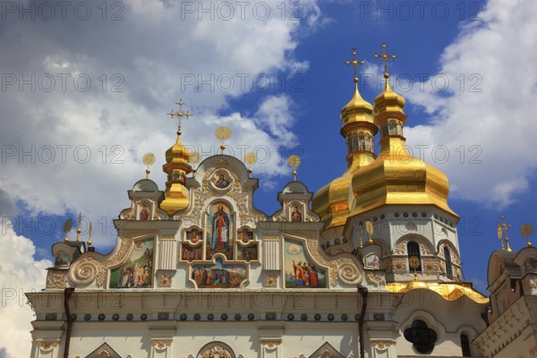 The Uspensky Cathedral, part of the monastery complex of the Kiev Cave Monastery, Holy Mary of the