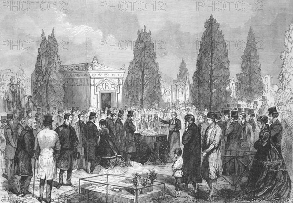 The funeral of Baron James de Rothschild, Jakob Mayer Rothschild, James de Rothschild (15 May 1792
