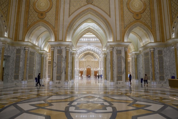Qasr Al Watan, presidential palace, interior photo, Abu Dhabi City, emirate Abu Dhabi, United Arab
