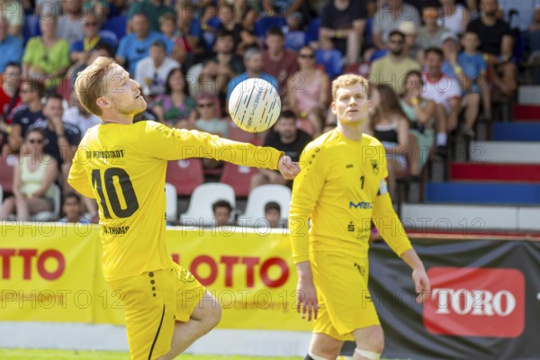 Fistball: TSV Pfungstadt against Union Tigers Vöcklabruck (IFA 2024 Fistball World Tour Finals