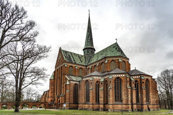 The Doberan Minster in Bad Doberan, Mecklenburg-Western Pomerania, Germany, Europe