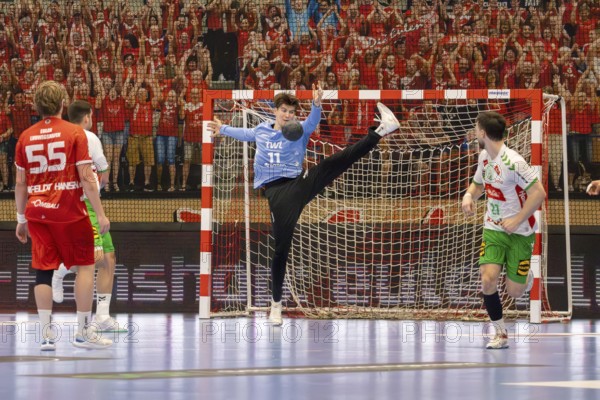 17.05.2024, 2nd HBL (German Handball League), Matchday 32: Eulen Ludwigshafen against GWD Minden