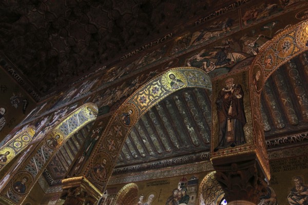 City of Palermo, Palazzo Reale, Royal Palace, also called Palazzo dei Normanni or Norman Palace, in