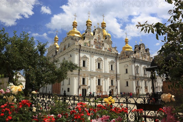 The Uspensky Cathedral, part of the monastery complex of the Kiev Cave Monastery, Holy Mary of the