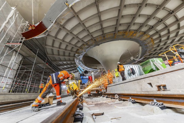 Preparations are underway for the Stuttgart 21 open construction site days, where interested