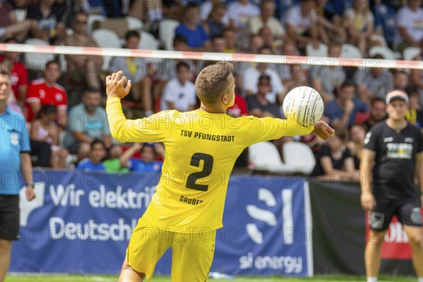 Fistball: TSV Pfungstadt against Union Tigers Vöcklabruck (IFA 2024 Fistball World Tour Finals