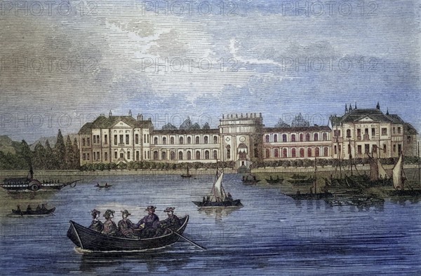 Biebrich Castle was the baroque residence of the princes and later dukes of Nassau on the banks of
