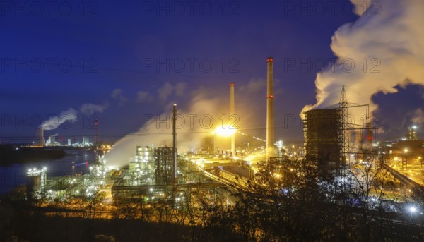 Duisburg, Ruhr area, North Rhine-Westphalia, Germany - ThyssenKrupp Steel, Schwelgern coking plant
