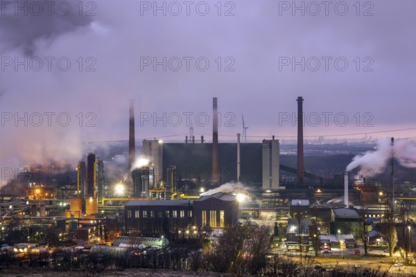 Bottrop, North Rhine-Westphalia, Germany, The Prosper coking plant is one of three operating coking