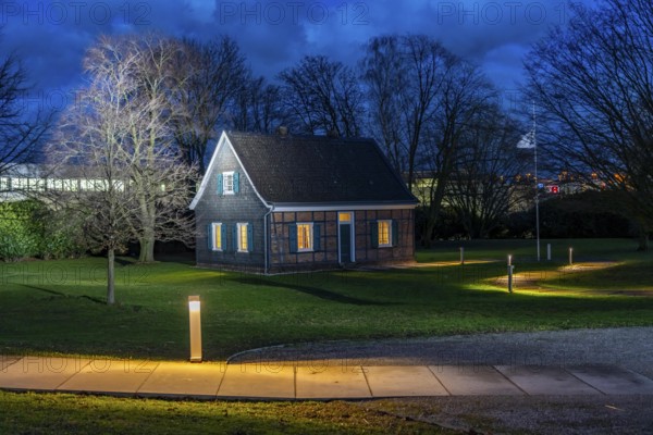 Stammhaus Thyssen, historic building, first company headquarters, at Ruhr Tech Campus Essen,