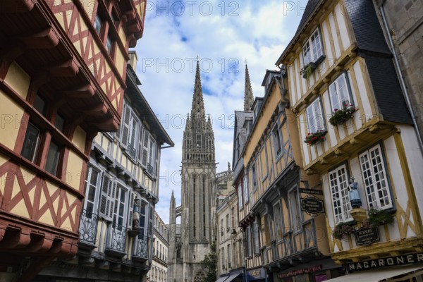 Quimper, Brittany, France - Quimper, Kemper in Breton, is the capital of the historic Cornouaille