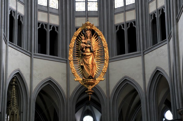 Radiant Madonna (around 1530), Altenberg Cathedral, Bergischer Dom, former monastery church of