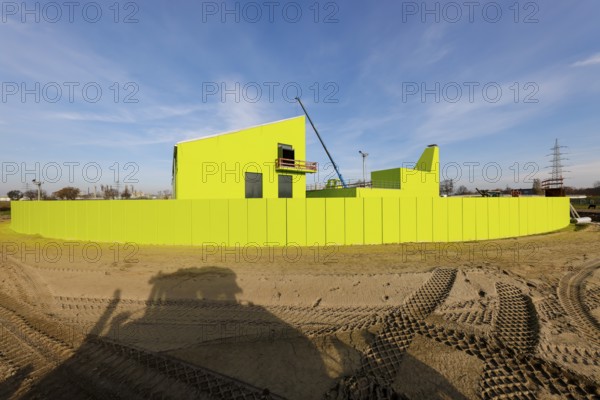 25.11.2020, Oberhausen, Ruhr area, North Rhine-Westphalia, Germany - Emscher conversion, new