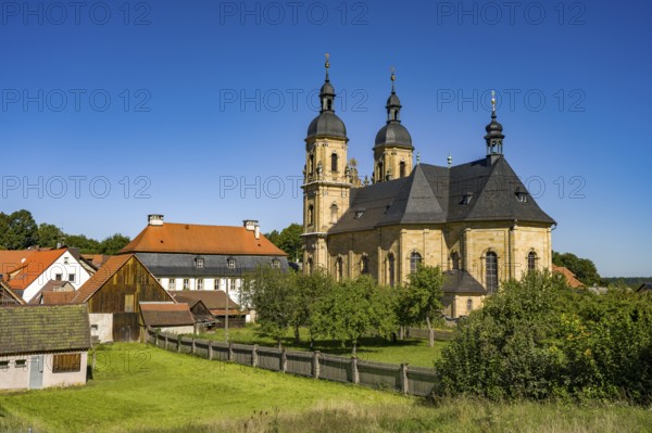 Pilgrimage Church of the Holy Trinity in Gößweinstein, Franconian Switzerland, Bavaria, Germany,