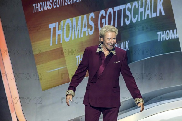 The end of an era: entertainer and show host Thomas Gottschalk presents his last entertainment