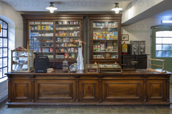 Former Thuringian drugstore from 1898, used as a corner shop from 1920 to 1960, now in the