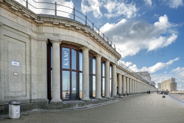 KAAP art centre, arts center at the Royal Galleries, Koninklijke Gaanderijen in seaside resort