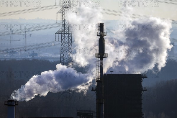 Bottrop, North Rhine-Westphalia, Germany, The Prosper coking plant is one of three operating coking
