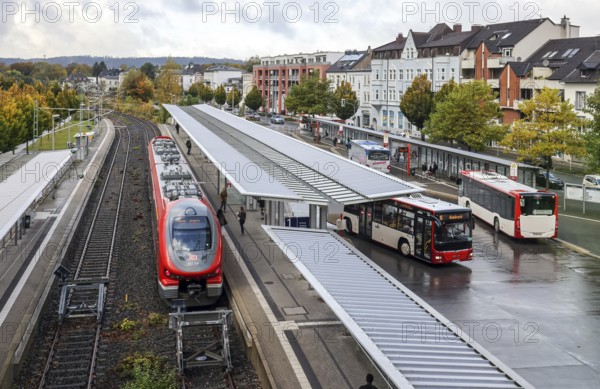 Iserlohn, North Rhine-Westphalia, Germany - Iserlohn railway station. Iserlohn railway station is